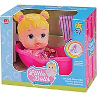 Boneca Banheirinha Divertoys: Diversão na Hora do Banho! - imagem 1