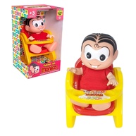 Boneca Turma da Mônica Mini Cadeira de Papinha - Brinquedo Educativo com Personagens Amados - imagem 1