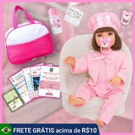 Boneca Reborn de Silicone: Realismo e Carinho! - imagem 1