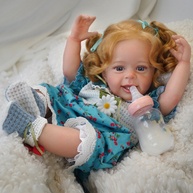Boneca Reborn Silicone 55cm: Realismo e Carinho! - imagem 1