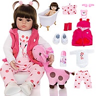 Boneca Reborn Silicone: Realista e Para Banho! - imagem 1