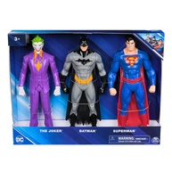 Bonecos DC Comics 24cm: Batman, Coringa e Superman - imagem 1