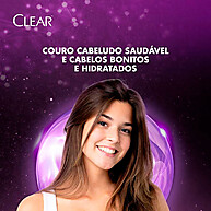 Kit Clear Anticaspa Hidratação Intensa: 6 Unidades com Tecnologia Bio Booster - imagem 2