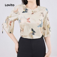 Blusa Lovito Elegante: Babados e Borboleta 🦋 - imagem 2