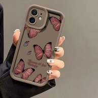 Capa iPhone Borboleta Roxa Retrô - imagem 2