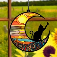 Amuleto Memorial de Gato com Borboleta - Pingente Personalizado para Amantes de Animais - imagem 2