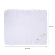 Pano de Boca Bordado 32x32cm - 3 Unidades | Macio e Absorvente em Algodão 100% - imagem 3