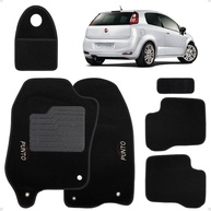 Jogo de Tapetes Carpete Bordado Premium para Fiat Punto (2012-2015) - Proteção e Estilo - imagem 1