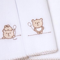 Babador Impermeável com Bordado Papi - Proteção Confortável e Estilo para Bebês - imagem 5