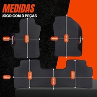 Jogo de Tapete Borracha Corolla 2020-2025 Personalizado | Impermeável e Logo Bordado - imagem 3