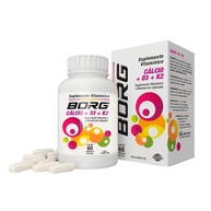 Borg Cálcio D3 K2: Ossos Fortes e Saúde Total! - imagem 1