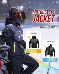 jaqueta moto Jk007 BORLENIadulto-unissex - imagem 4