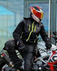 jaqueta moto Jk007 BORLENIadulto-unissex - imagem 3