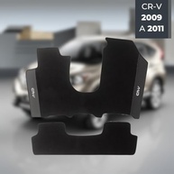 Tapete Borracha Honda CR-V 2006-2011 Preto 2 Peças - Proteção e Estilo Premium - imagem 3