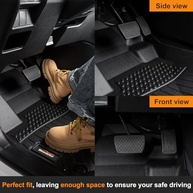 Tapetes de Borracha TPE para Jeep Compass 2017-2025: Proteção Total All-Weather - imagem 3