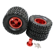 4 Pneus de Borracha Vermelhos para Caminhões RC B14, B16, B24, B36, Q61 - Grip e Performance Superior - imagem 5