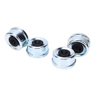 Kit 4 Tampas de Cubo Cryfokt 2.72" com Plugues de Borracha para Eixos de Reboque 7000-8000 Lb - imagem 3