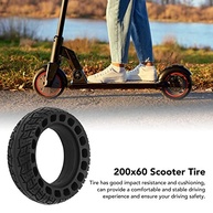 Pneu de Borracha Sólida 200x60 para Scooter Elétrica: Aventura em Qualquer Terreno e Clima! - imagem 3
