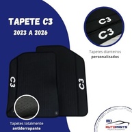 Jogo de Tapetes Borracha 5 Peças Premium para Citroën C3 2023-2026 | Ajuste Perfeito - imagem 5