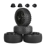 Pneus Off-Road Supermacios 1/10: Tração Imbatível em Borracha (Pacote com 4) - imagem 1