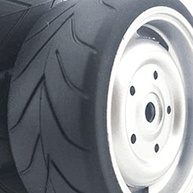 Pneus de Borracha WLtoys 75mm para 144001 e 124018 - Off-Road e On-Road (Kit com 4) - imagem 4