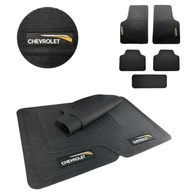 Jogo de Tapete Borracha Universal Chevrolet GM: Celta, Corsa, Onix, Agile, Astra, Prisma, Tracker - Antiderrapante com Logo Bordado (5 Peças) - imagem 2