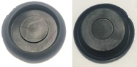 Kit 2 Borrachas Tampão Assoalho 45mm - Toyota Corolla, Etios, Hilux, Yaris, SW4 - imagem 1