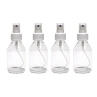 4 Frascos Spray Borrifador 100ml - Ideal para Organização e Reabastecimento Diário - imagem 1
