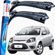 Par de Palhetas Limpador Parabrisa Bosch SD1 Ford Ka 2010-2014 - imagem 1