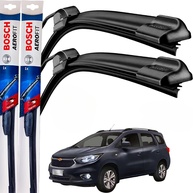 Par de Palhetas Limpador Parabrisa Bosch Aerofit Original GM Spin 2012-2024 - imagem 1