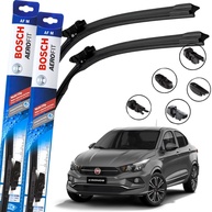 Par de Palhetas Limpador Parabrisa Bosch Aerofit Multiclip Fiat Cronos 2017-2024 - imagem 1