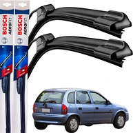 Par de Palhetas Limpador Parabrisa Bosch Aerofit Original GM Corsa 1994-2001 - imagem 1