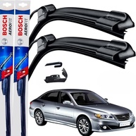 Par Palhetas Limpador Parabrisa Dianteiro Silicone Bosch para Hyundai Azera 2008-2011 - imagem 2