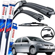 Kit Palhetas Limpador Parabrisa Bosch Aerofit Dianteira + Traseira para VW Gol G5/G6 (2009-2012) - imagem 2