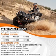 Carburador Polaris Sportsman 500 HO 4x4 | Scrambler 500 | Trail Boss 325 | ATP 500 - Peça de Reposição com Filtro de Ar - imagem 5