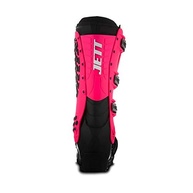Bota Motocross Articulada Jett Hi-Vis Preta/Rosa - Segurança e Conforto para sua Pilotagem - imagem 5