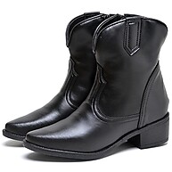 Bota Country Dubuy Feminina Western Preto Fosco 1701FG - imagem 1