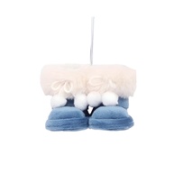 Bota de Natal Azul Rizzo: Decore com Magia! - imagem 1