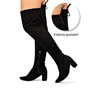 Bota Over The Knee Lumiss: Salto Alto Confortável e Estilo - imagem 1