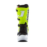 Bota Motocross Articulada Jett Hi-Vis Branca/Verde - Proteção e Conforto para sua Aventura - imagem 4
