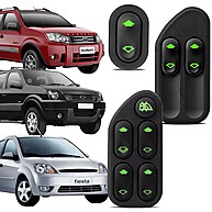 Botão Vidro Elétrico Ford: EcoSport & Fiesta - imagem 1