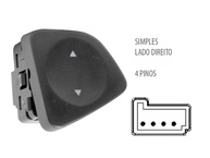 Botão Vidro Elétrico Uno: Simples, Resistente e Rápido! - imagem 1