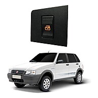 Botão Vidro Elétrico Uno/Fiorino: LED Âmbar e Durabilidade - imagem 1