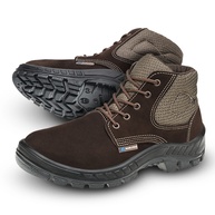 Botina Trekking Couro Nubuck Café Marluvas: Segurança e Conforto - imagem 1