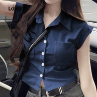Blusa Lovito: Estilo Casual com Botões - imagem 2