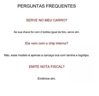 Capa Chave Canivete Honda Civic, Fit, CRV, City - Original 2 Botões + Lâmina - imagem 3