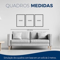 Quadros Decorativos Laminado Estética Facial Botox Clínica Consultório 43x63cm Moldura Dourada - imagem 3