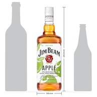 Jim Beam Whisky Bourbon Americano Apple 1L - imagem 4