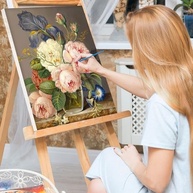 Bowetile Pintura por Números para Adultos - Kit Completo com Tela e Tintas Acrílicas - imagem 4