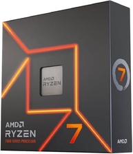 Processador AMD Ryzen 7 7700X Box (AM5/8 Cores/16 Threads/5.4GHz/40MB Cache/Radeon Graphics) Com Vídeo/Sem Cooler - imagem 1
